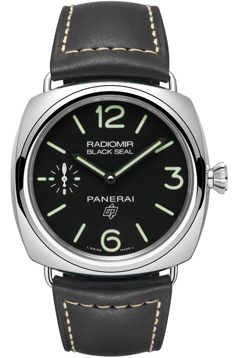 panerai radiomir black seal test|panerai radiomir black seal ceramic.